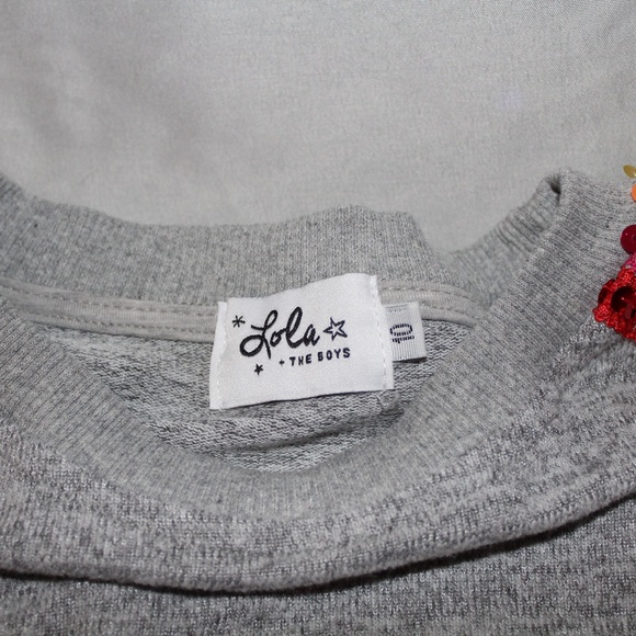 LOLA + THE BOYS SEQUIN RAINBOW TRACKSUIT SET - Picture 6 of 8